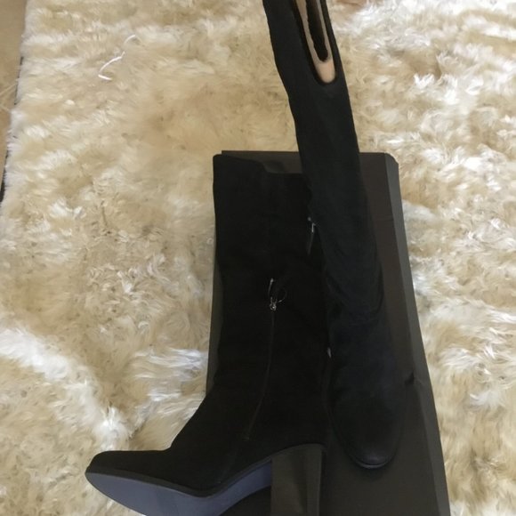 Naturalizer Kyrie suede boots size 12W New - Picture 1 of 6